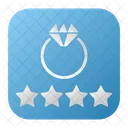 Diamond ring rating  Icon
