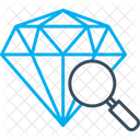 Diamond search  Icon