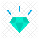Diamond Shining Jewel Icon