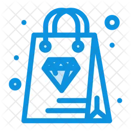 Diamond Shopping  Icon