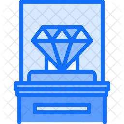 Diamond Stand  Icon