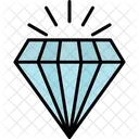 Diamond Stone Glamour Jewelry Icon