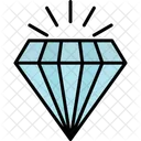 Diamond Stone Glamour Jewelry Icon