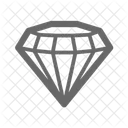 Geometric Diamond  Icon