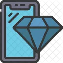 Diamond Value Crystal Icon