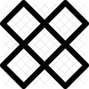 Diamonds Pattern Decoration Icon