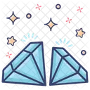 Diamonds Jewel Precious Stone Icon