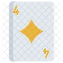 Diamonds Card Diamond Card Icon
