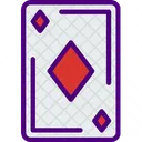 Diamonds Card  Icon