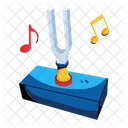 Afinacao De Musica Musica De Garfo Diapasao Ícone