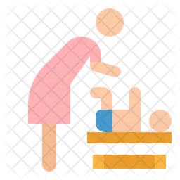 Diaper Changing  Icon