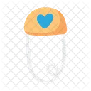 Safety Pin Diaper Icon
