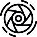 Diaphragme Photographie Ouverture Icône