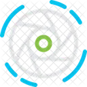 Diaphragme Photographie Ouverture Icône