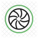 Diaphragme optique  Icône