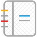 Diario Memorando Livro Ícone