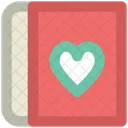 Diario Corazon Signo Icono