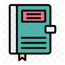 Diario Caderno Pasta De Trabalho Icon