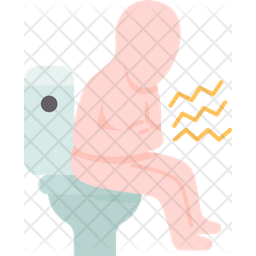 Diarrhea Icon - Download in Flat Style