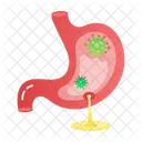 Diarrhoea Gastroenteritis Stomach Icon