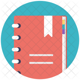 Diary Icon - Download in Flat Style