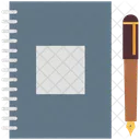 Diary Notebook Pencil Icon