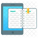 Diary Drafting Pad Notebook Icon
