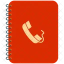 Diary Contacts Telephone Icon