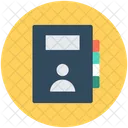 Address Book Contacts Diary Icon