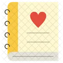 Love Diary Heart Icon