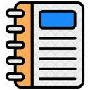 Diary Booklet Contact Book Icon