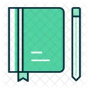 Diary Notebook Study Icon