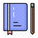 Diary Notebook Study Icon