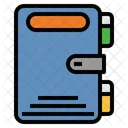 Diary Notebook Stationery Icon