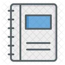 Diary Notebook Print Icon