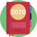 Diary Notebook New Year Icon