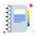 Diary Book Notepad Icon