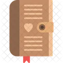 Diary Book Note Icon