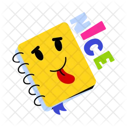 Diary Emoji  Icon