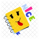 Diary Emoji Writing Diary Writing Journal アイコン