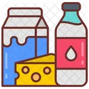 Diary Products Milk Products Healthy Food Icon