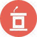 Dias Rostrum Podium Icon