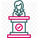 Dias Podium Tribune Symbol