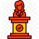 Dias Podium Tribune Symbol