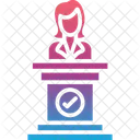 Dias Podium Tribune Symbol