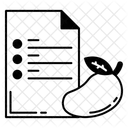 Diät Plan  Symbol