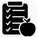 Diät Plan  Symbol