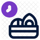 Diatkost Mahlzeit Mager Symbol