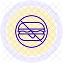 Diätetische Einschränkungen  Symbol