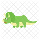 Dinosaurio Dinosaurio De Dibujos Animados Dinosaurio Lindo Icono